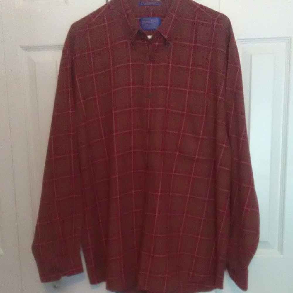 Men's red XL Pendleton shirt